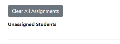 Run Seating Chart Editor - Seating Plan Clear Assignments